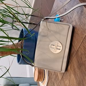 Kate Spade SALLY Newbury Lane ~ Gray saffiano